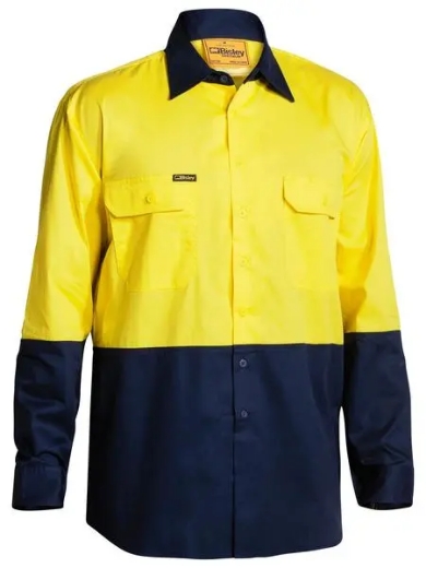 Picture of Bisley, Hi Vis Cool Lightweight Drill Shirt